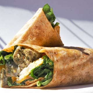 Spicy Sausage Egg Wrap