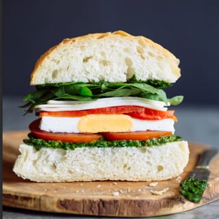 Vegetarian Egg Ciabatta